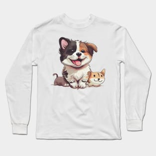 Cute pet, funny pet, boss pet, pirate pet, gangster pet, lovely pet. Long Sleeve T-Shirt